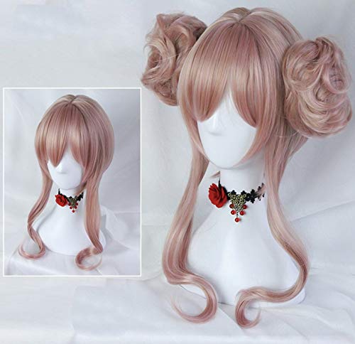 Lolita Stil Cosplay Perücken Frauen Gothic Cosplay Perücken Hitzebeständige synthetische Perücke Halloween Karneval Party von EQWR