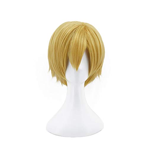 Mein Held Academia Monoma Neito Kurze Perücke Cosplay Kostüm Boku kein Held Academia Hitzebeständiges Kunsthaar Männer Cosplay Perücken von EQWR