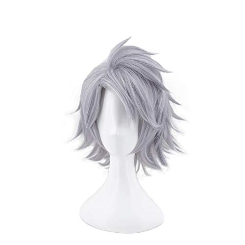 Mein Held Academia Tetsutetsu Tetsutetsu Kurze Perücke Cosplay Kostüm Boku kein Held Academia Hitzebeständige synthetische Haarperücken von EQWR