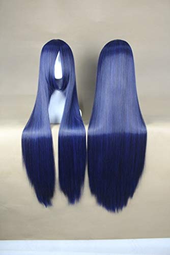 N0.6 / Sonoda Umi/Imai Nobume Perücken 100CM Blau Mix Schwarz Vollknall Synthetisches Haar Cosplay Kostüm Perücken + Perückenkappe als Bild von EQWR