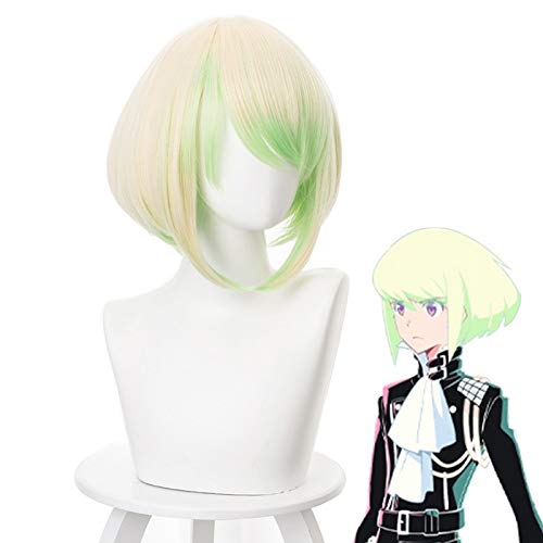 PROMARE Mad Burnish Lio Fotia Kurze Perücke Cosplay Kostüm Hitzebeständiges Kunsthaar Männer Frauen Party Cosplay Perücken von EQWR