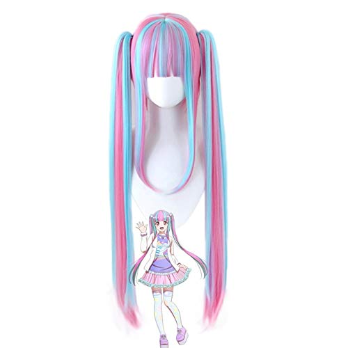 Pareo Nyubara Reona Perücke Zwei VersionBanG Dream! Erhöhen Sie eine suilene RAS Cosplay synthetische Frauen Haare Bandori Pareo Cosplay Perücke Blau rosa Pareo Nyubara Reona Perücke Zwei VersionBanG Dream! Erhöhen Sie eine suilene RAS Cosplay synthetische Frauen Haare Bandori Pareo Cosplay Perücke Blau rosa von EQWR