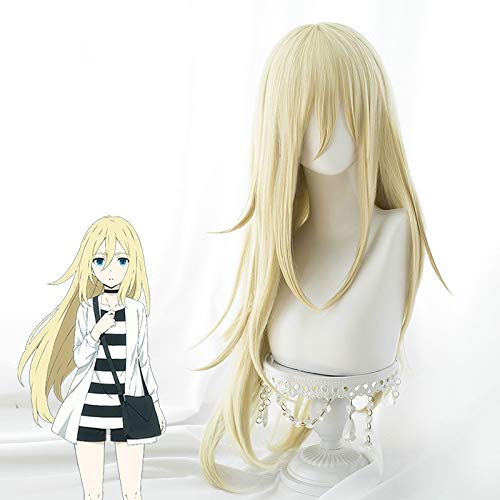 Rachel Gardner Perücken Anime Engel des Todes Cosplay Perücke Synthetische 90 CM Blonde Frauen Haar Ray Engel des Todes Cosplay Perücke KUZB461 Rachel Gardner Perücken Anime Engel des Todes Cosplay Perücke Synthetische 90 CM Blonde Frauen Haar Ray Engel des Todes Cosplay Perücke KUZB461 von EQWR
