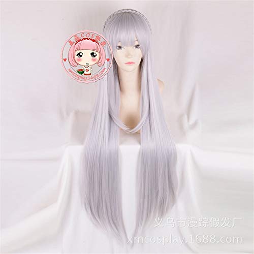 Re: Leben in einer anderen Welt als Zero Emilia Cosplay Perücken Langes Band Gerade Cosplay Perücke Synthetisches Haar MZ-071 von EQWR