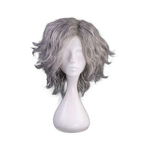 Schicksal Großer Ordnung Rächer Monte Cristo Edmond Dantes Kurze lockige Perücke Cosplay Kostüm Schicksal Apokryphen Hitzebeständiges Haar Männer Perücken von EQWR