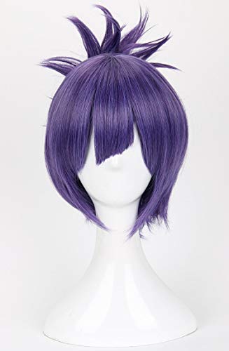 Seraph des Endes Lacus Welt Owari Keine Seraph Cosplay Perücke Kurze lila lila Haarperücken + Perückenkappe AZ-429 von EQWR