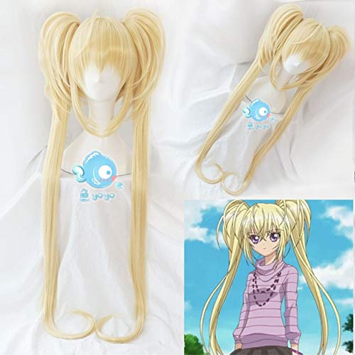 Shugo Chara! Party ! Tsukiyomi Utau Lange Dokki Doki Pucchi Puchi Synthetisches Haar Cosplay Perücke Mit Chip Pferdeschwanz + Perücke Kappe als Bild von EQWR