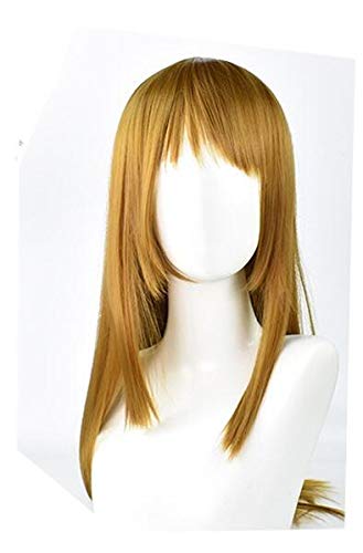 Top Günstige Zellen bei der Arbeit Hataraku Saibou Cosplay Perücken Rote Blutplättchen PLT Lange Glatte Blonde Synthetische Haar Perücke & Perücke Netz Saibou Perücke von EQWR