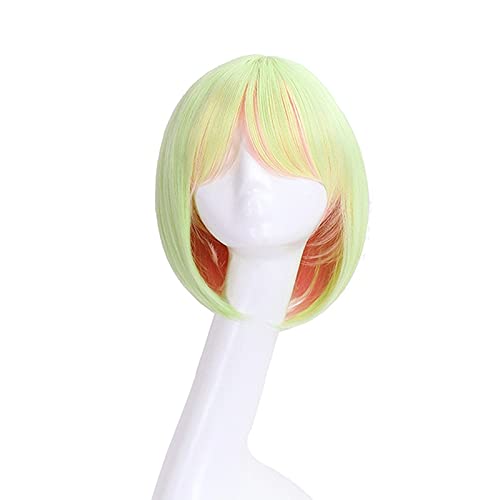 Wig for Anime KEIN SPIEL KEIN LEBEN Nogemu Noraifu Tet Teto Kurze Perücke Cosplay Kostüm Hitzebeständiges Kunsthaar Männer Frauen Cosplay Perücken von EQWR