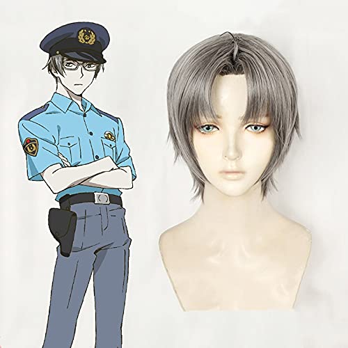 Wig for Anime Sarazanmai Cosplay Perücken Mabu Akutsu Cosplay Perücke Hitzebeständige Synthetische Perücke Haar Party Frauen Cosplay Perücke von EQWR