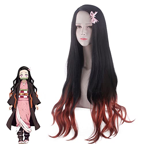 Wig for Blade Stove Gate Nidouzi Demonized Gradient Color Firework Roll Cosplay Wig Color: YN142 Wig for Blade Stove Gate Nidouzi Demonized Gradient Color Firework Roll Cosplay Wig Color: YN142 von EQWR