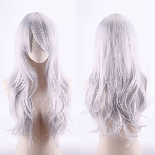 Wig for COS Anime Wig Universal Multicolor 70cm Long Curly Hair Micro Curly Hair cosplay color:JF70-12 von EQWR