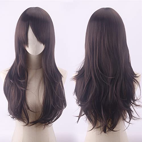 Wig for COS Anime Wig Universal Multicolor 70cm Long Curly Hair Micro Curly Hair cosplay color:JF70-20 von EQWR