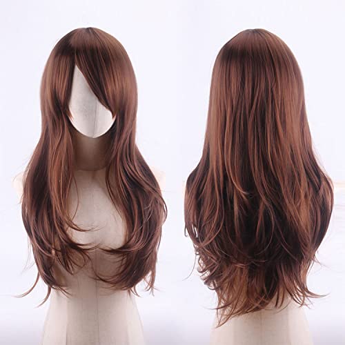 Wig for Carnival Nightlife CluI Party Dress Up Wig Cos Anime Wig Universal Multicolor 70Cm Long Curly Hair Micro Curly Hair Cosplay Color:Jf70-06 von EQWR