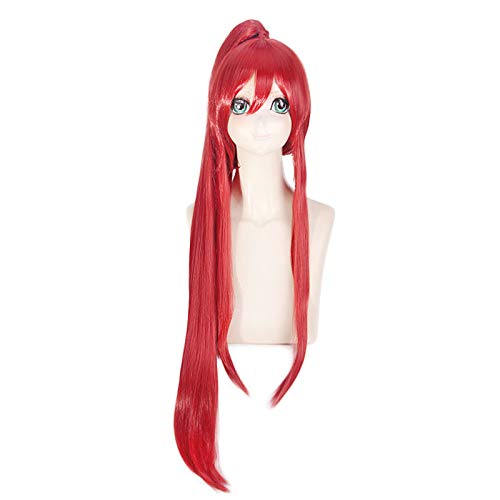 Wig for Carnival Nightlife CluI Party Dress Up Wig Cosplay Elisa Blood Red Split High Temperature Silk Cos Wig 701 Wig for Carnival Nightlife CluI Party Dress Up Wig Cosplay Elisa Blood Red Split High Temperature Silk Cos Wig 701 von EQWR