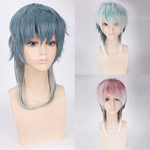 Wig for Carnival Nightlife CluI Party Dress Up Wig Cosplay Wig, Gay Hair, Daily Closing Face, Gradual Inversion, Lolita, Juvenile Hair, Short Hair Color:Pl-582-2 Wig for Carnival Nightlife CluI Party Dress Up Wig Cosplay Wig, Gay Hair, Daily Closing Face, Gradual Inversion, Lolita, Juvenile Hair, Short Hair Color:Pl-582-2 von EQWR