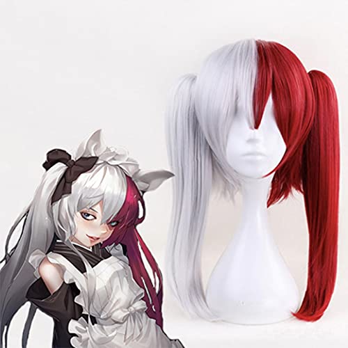 Wig for Cosplay Perücke Shouto Todoroki Cosplay Perücke Hitzebeständige Synthetik Boku No Hero Academia Cosplay Perücken Halloween von EQWR