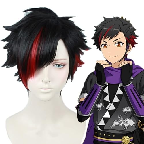 Wig for Game Ensemble Stars Cosplay Perücken Nagumo Tetora Cosplay Hitzebeständige Synthetische Perücke Haare Halloween Party Anime Cosplay Perücke von EQWR