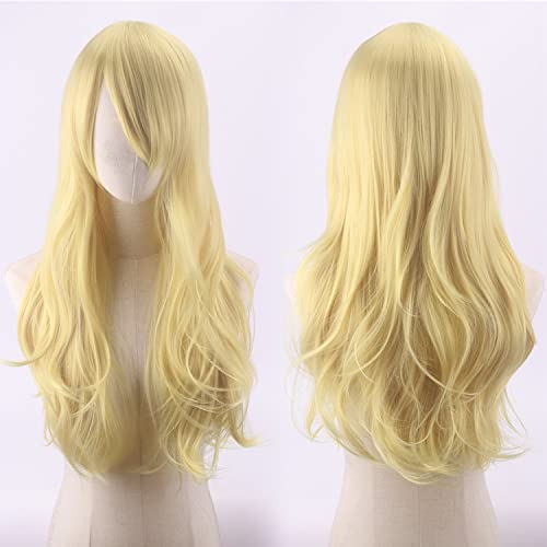 Wig for Halloween Fashion Christmas Party Dress Up Wig Cos Anime Wig Universal Multicolor 70Cm Long Curly Hair Micro Curly Hair Cosplay Color:Jf70-18 von EQWR