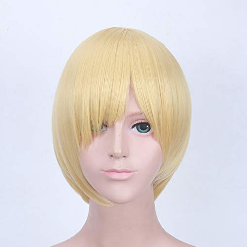 Wig for Perfect for everyday parties Cos Wig Yuri On Ice Yuri Prisetti Wins Yuri Victor Nikifor Color:Pl-773 von EQWR