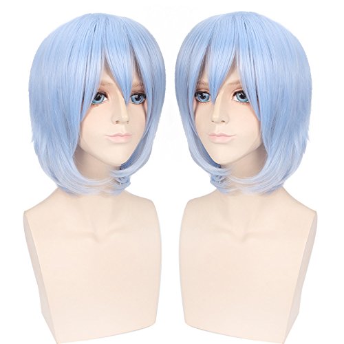 Wig for Perfect for everyday parties Cosplay Wig Idolish7 Four-Leaf Ring Bird Swim Spinning Ninejo Tian Nanase Lu Reverse Curled Short Hair Color:Pl-614 Four-Leaf Ring von EQWR