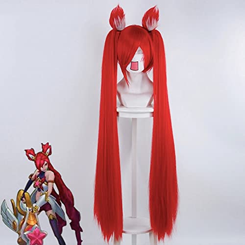 Wig for Spiel LOL Cosplay Perücken Cosplay Hitzebeständige Synthetische Perücke Haar Halloween Karneval Party Frauen Spiel Cosplay Perücke von EQWR