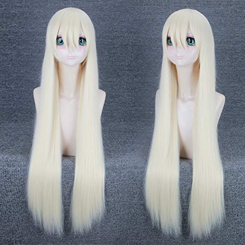 Wig for cosplay wig Neil mechanical era A2 mechanical dimension silver light gold cos wig Color:PL-870 (beige) von EQWR
