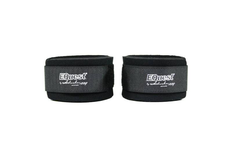 EQuest Gamaschen Ballenprotektoren, 2er Set, schwarz, schützen das Pferdebein von EQuest