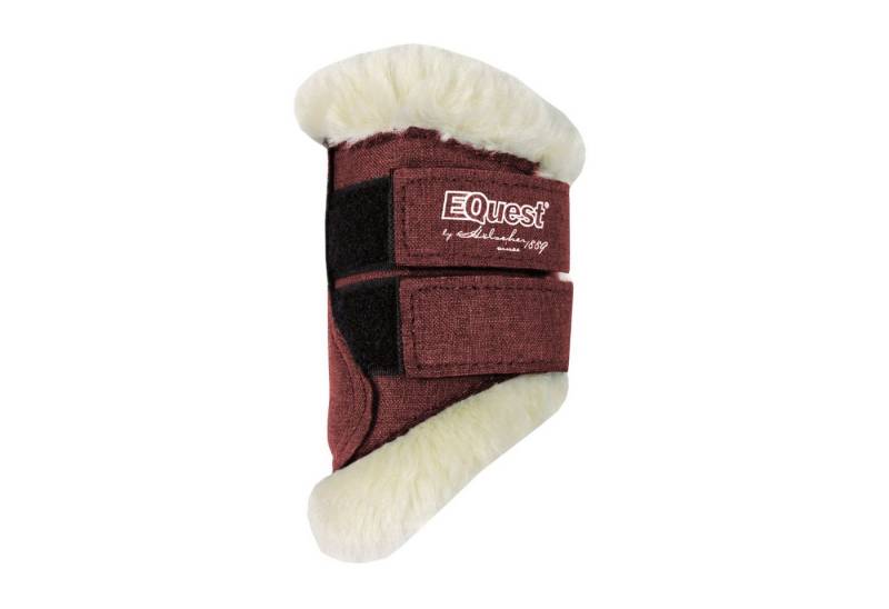 EQuest Gamaschen Softgamasche speziell für Mini-Shetty, 2er Set - Bordeaux von EQuest