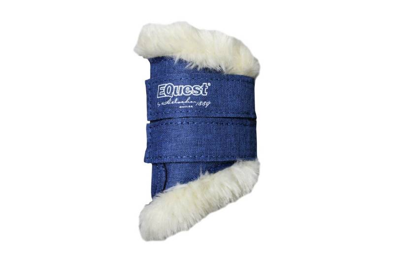 EQuest Gamaschen Softgamasche speziell für Mini-Shetty, 2er Set - Navy von EQuest