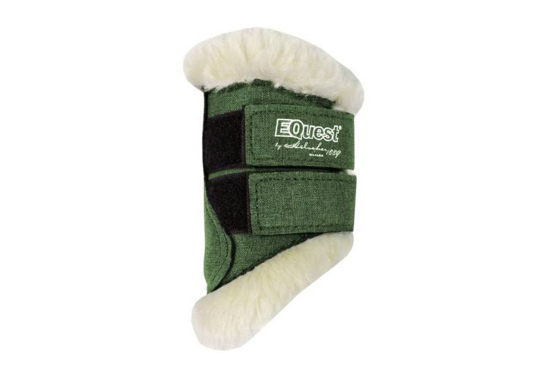 EQuest Gamaschen Softgamasche speziell für Shetty, 2er Set - Bottle Green von EQuest