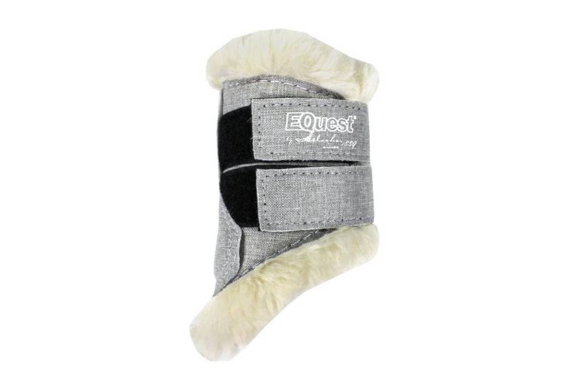 EQuest Gamaschen Softgamasche speziell für Shetty, 2er Set - Grau von EQuest