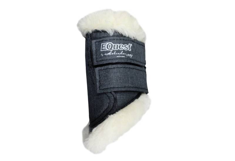 EQuest Gamaschen Softgamasche speziell für Shetty, 2er Set - Schwarz von EQuest