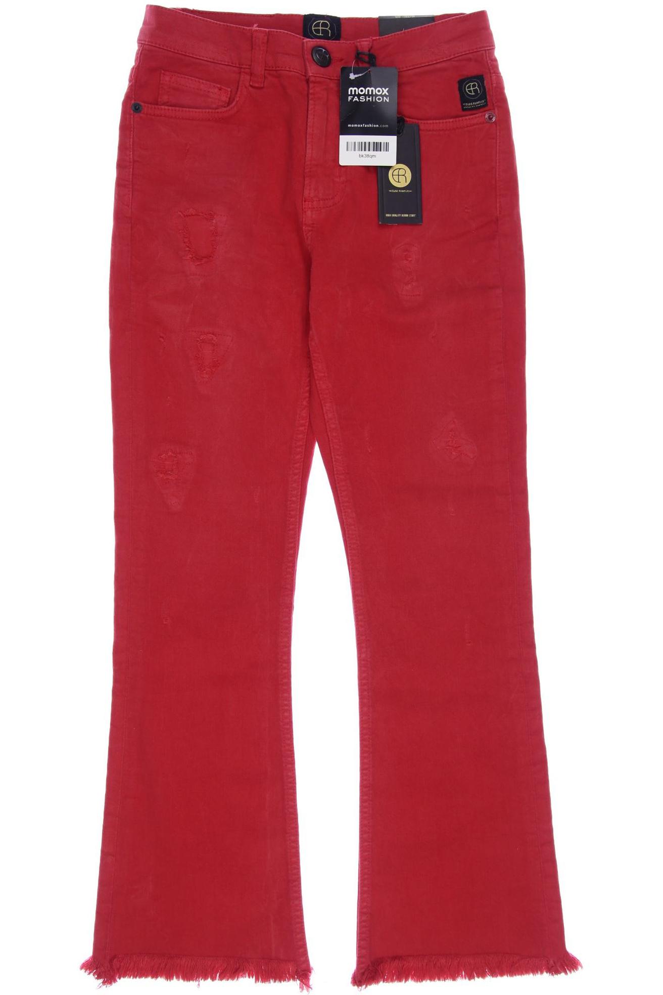 ER ELIAS RUMELIS Damen Jeans, rot von ER ELIAS RUMELIS