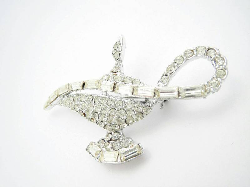 Vintage Strass Genie Lampe Vintage Strass Genie Lampe von ERAtiqueVintage
