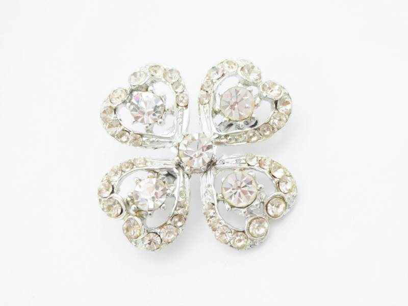 Vintage Strass Kleeblatt Vintage Strass Kleeblatt von ERAtiqueVintage