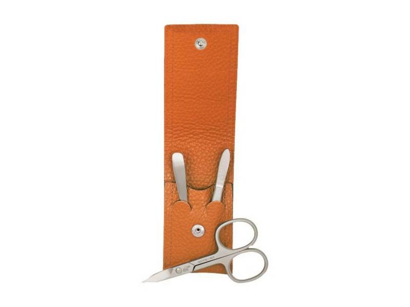 ERBE Körperpflegemittel Inox Druckknopf-Etui Orange von ERBE