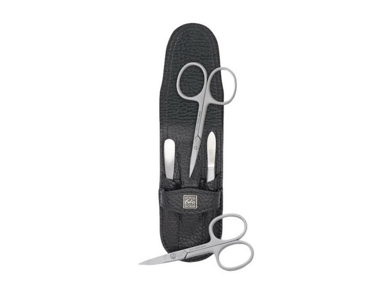 ERBE Körperpflegemittel Inox Steck-Etui Schwarz von ERBE