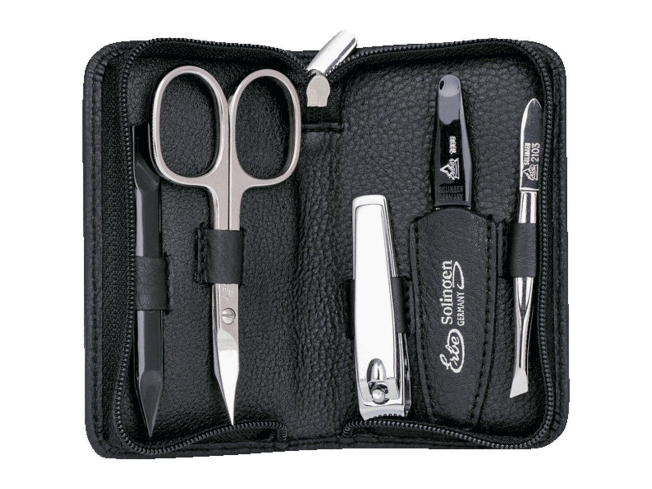 ERBE Maniküre-Etui Reißverschluss-Etui Lollipop, vernickelt, Alle Hauttypen von ERBE