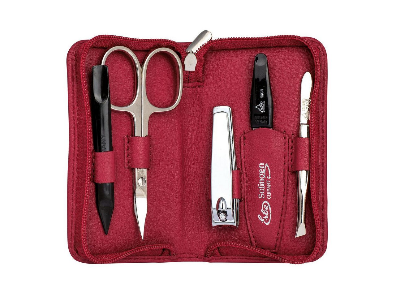 ERBE Maniküre-Etui Reißverschluss-Etui Lollipop, vernickelt, Alle Hauttypen von ERBE