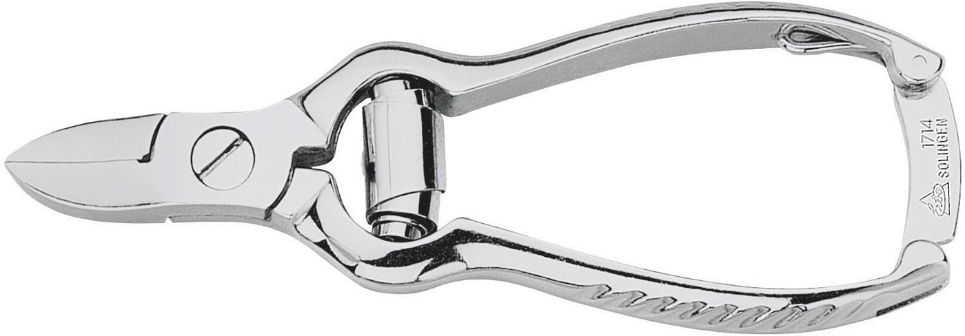 ERBE Nagelzange Nagelzange, 11,5 cm, Ergonomisches Design für müheloses Schneiden fester Fußnägel. von ERBE