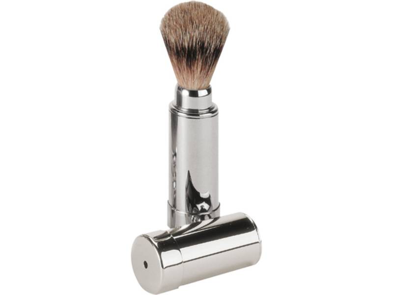 ERBE Rasierpinsel Reise-Rasierpinsel - verchromt von ERBE