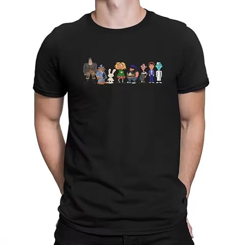 Day of The Tentacle Game Pixel Tshirt Homme Men's Streetwear Blusas Cotton T Shirt for Men Black 3XL Day of The Tentacle Game Pixel Tshirt Homme Men's Streetwear Blusas Cotton T Shirt for Men Black 3XL von ERCGreDRRT