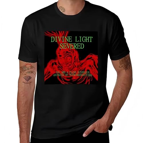 Divine Light Severed - Cruelty Squad T-Shirt Summer Clothes Aesthetic Clothes Aesthetic Clothing Cute Clothes Cotton t Shirt Men Black XL von ERCGreDRRT