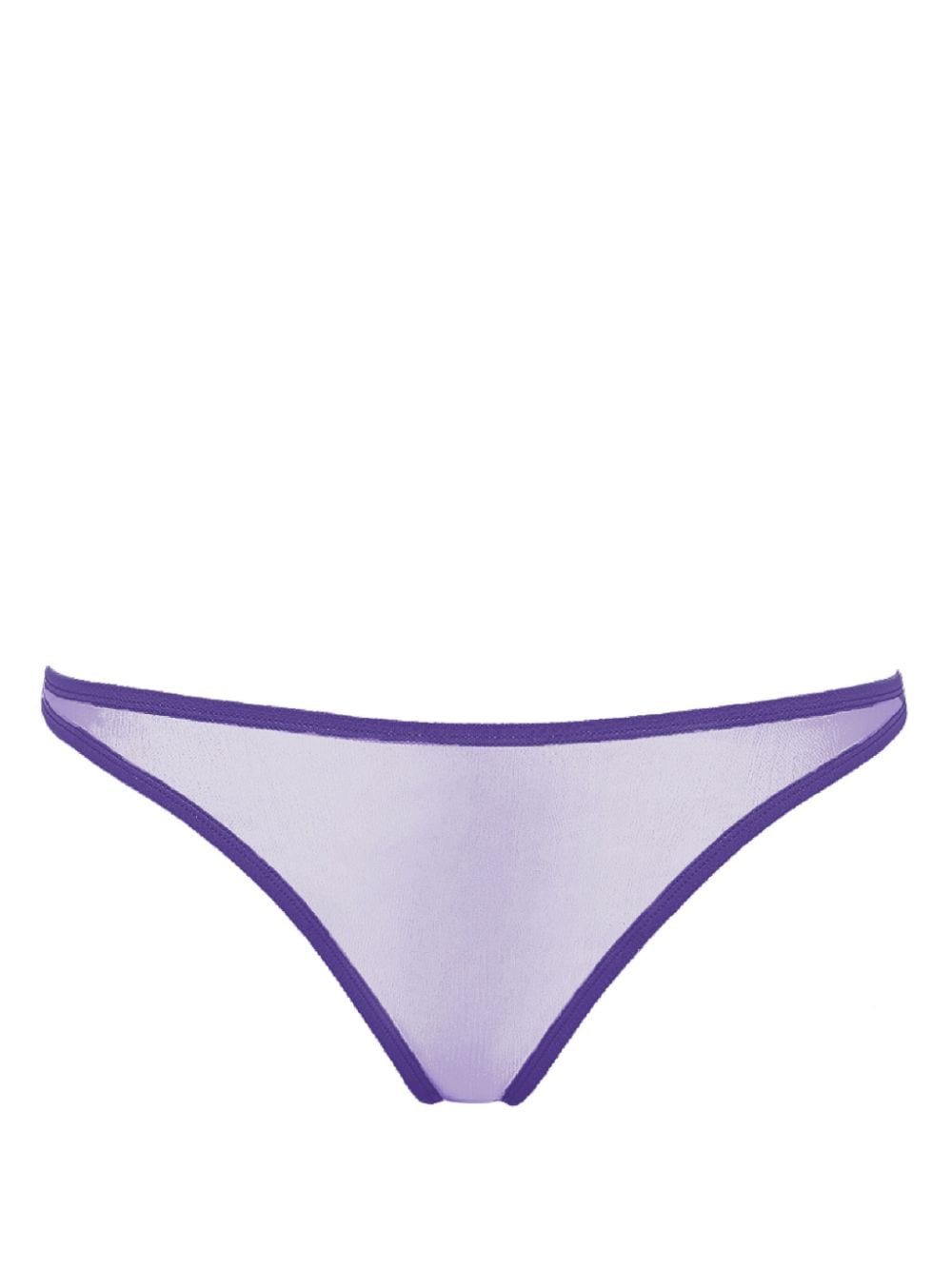 ERES Slip mit transparenten Einsätzen - Violett von ERES