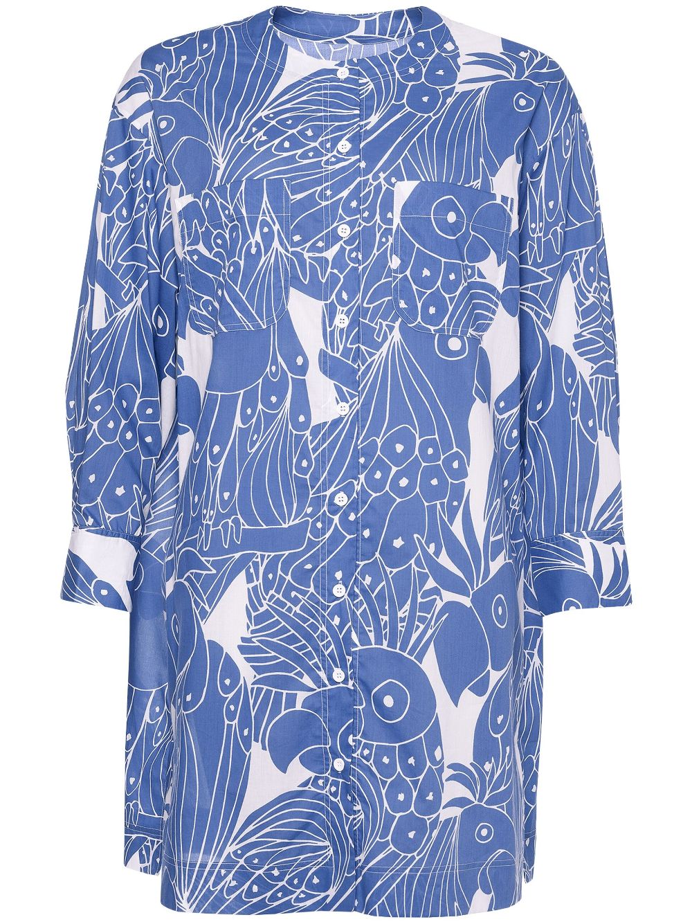 ERES Ricardo Minikleid mit Print - Blau von ERES