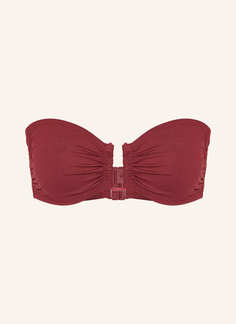 Eres Bandeau-Bikini-Top Show rot von ERES