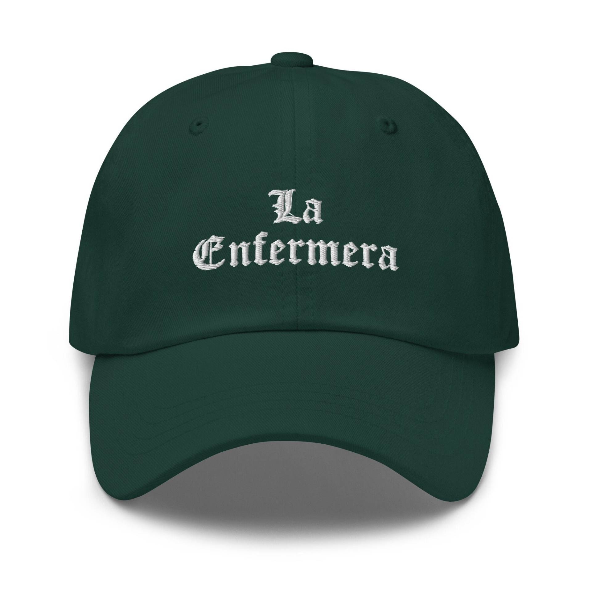 La Enfermera Hut, Latinx, Latina Cap, Spanisch Spruch, Geschenk, Owned Business, Af La Enfermera Hut, Latinx, Latina Cap, Spanisch Spruch, Geschenk, Owned Business, Af von ERESFUEGO