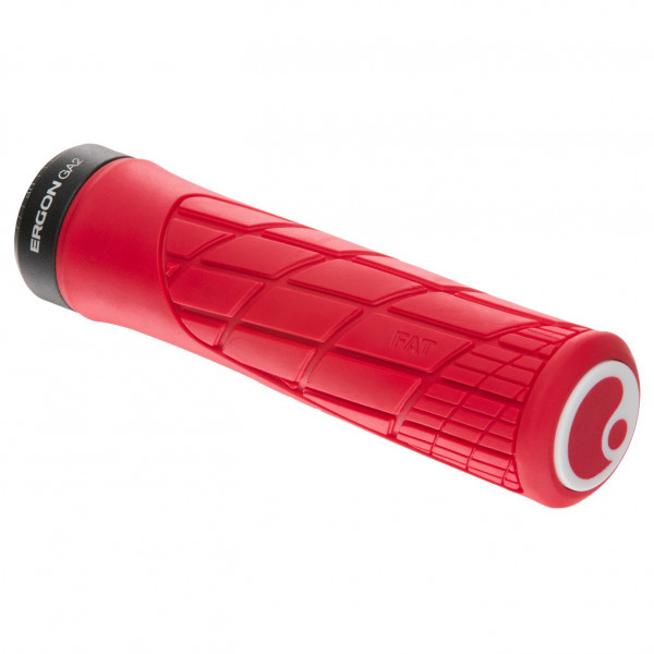 Ergon - GA2 Fat - Fahrradgriffe rot von ERGON