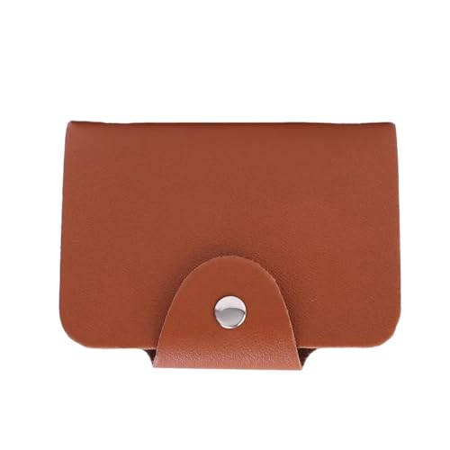 ERHTGUO 24 Bits Slots PU Leather Pocket Bag Men Women Large Capacity Credit Card Wallet Cute Anti-Theft Cards Holder Wallets(Style3) von ERHTGUO